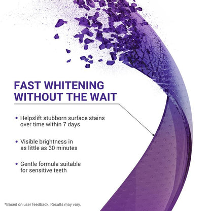 NacoVela Purple Teeth Whitening Strips (Gen 2) | Enamel-Safe