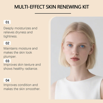 Multi-Functional Day and Night Set, Moisturizing and Hydrating, Skin Barrier Care, Suitable for Facial and Eye Area Day and Nigh