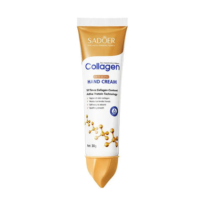 3pcs*30g Collagen Hand Cream Skin Soften Nourish Moisturizing Korean Skin Care Cracked Repair Products