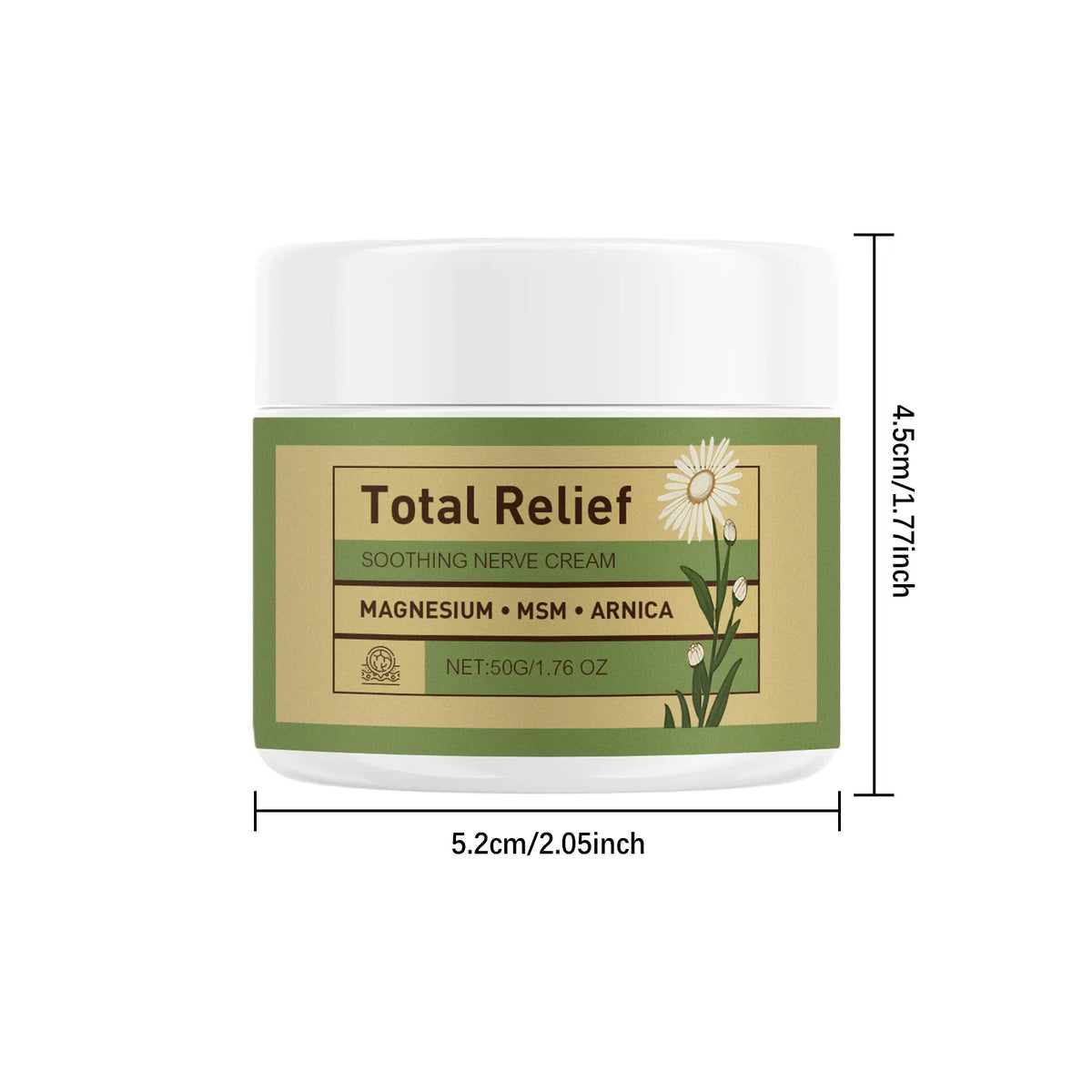 Body Care Cream - Gentle Natural Skin Care, Plant Extract Infused.