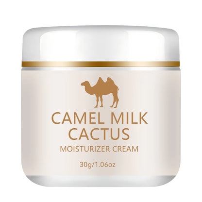 【Camel Milk & Cactus】Moisturizing Cream - 72-hour hydration, brightens skin.  Gentle formula for sensitive skin, universal beige