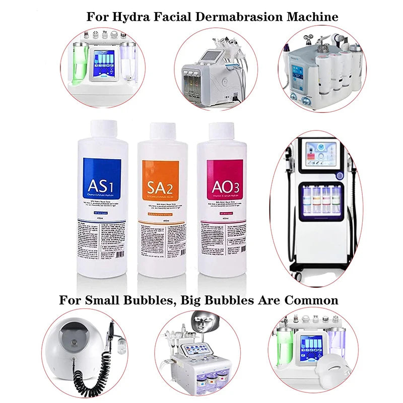 Facial Skincare Face Serum AS1 SA2 AO3 Aqua Peel Solution.