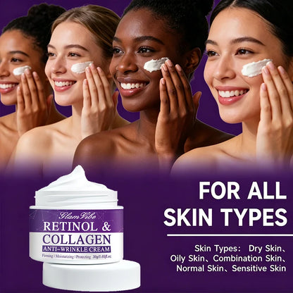 Anti-wrinkle cream provides nutrients to the skin, leaving facial skin smoother, more hydrated, and delicate.