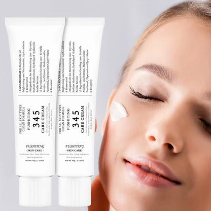 Korean 345 Face Cream Gentle Repairing Moisturizing Face Cream Strengthens Skin Barrier Effectively Improves Skin Imperfections