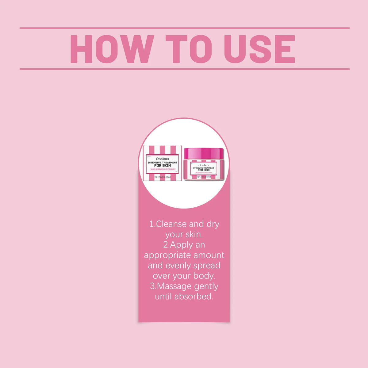 Body Moisturize Cream Repair Damage Firm Skin Lasting Fragrance.