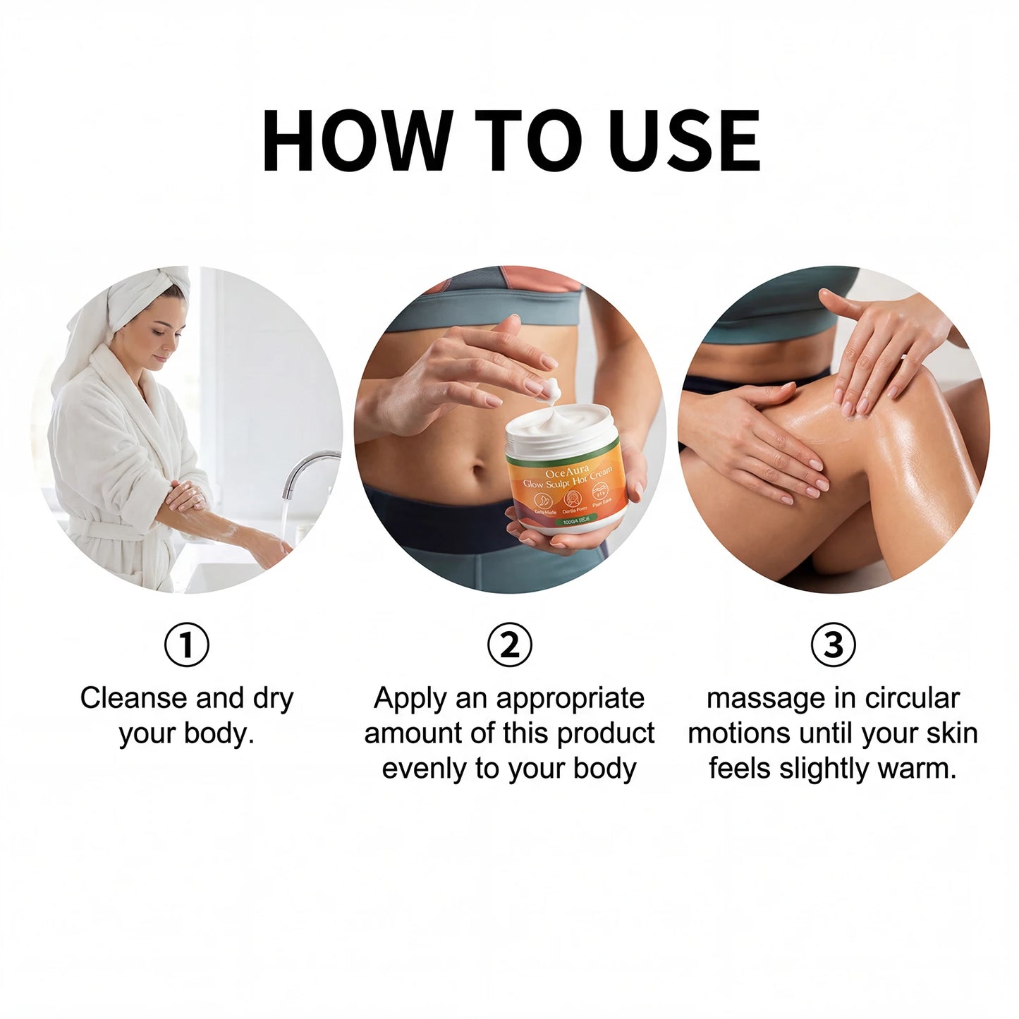 Body care gel, gently moisturizes body skin, showcases body contours, delicate skin texture gel