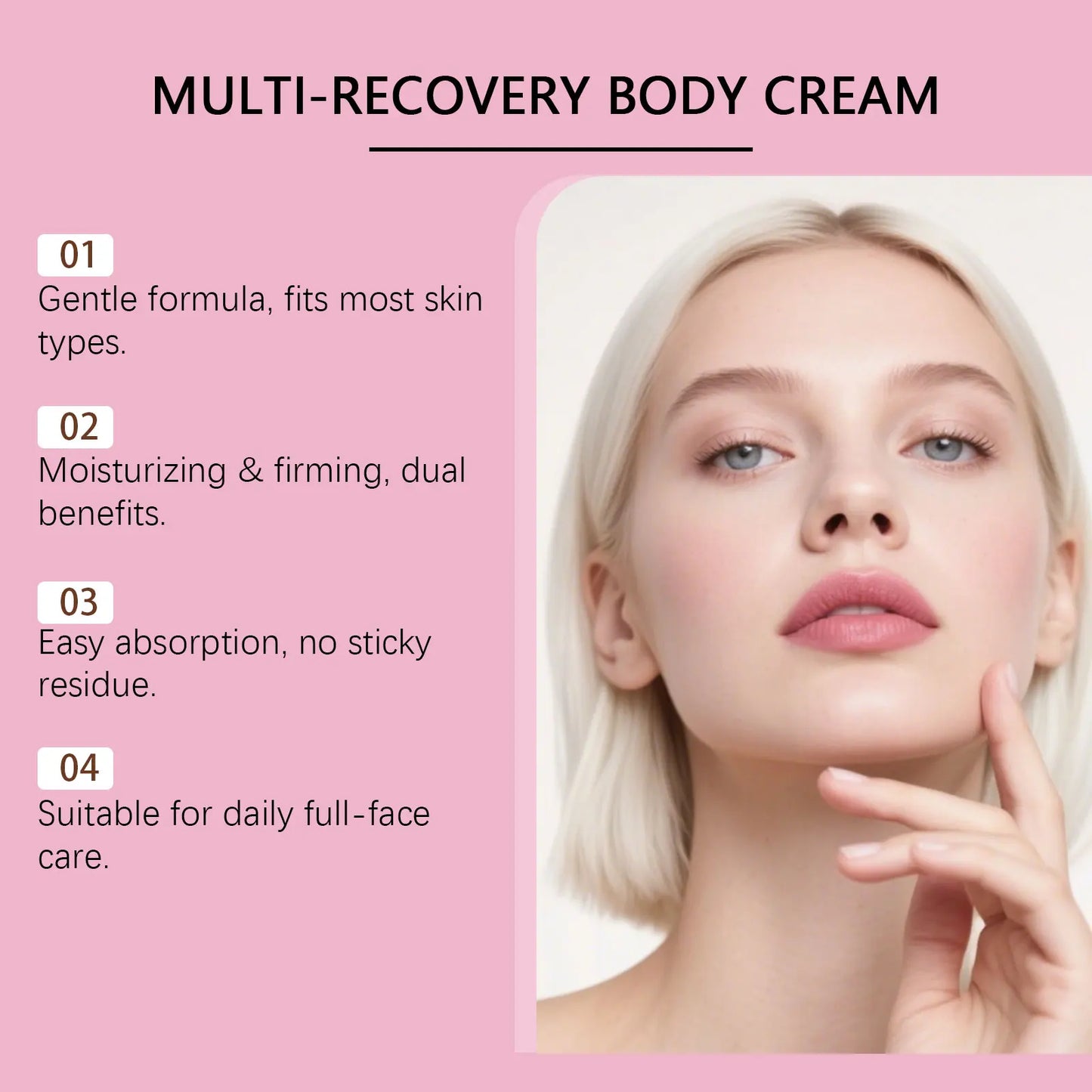 Body Moisturize Cream Repair Damage Firm Skin Lasting Fragrance.