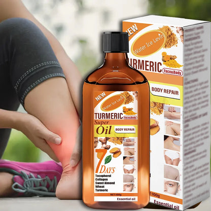 Turmeric Skincare Essential Oil, with Moisturizing and Brightening Effects, Is Gentle.