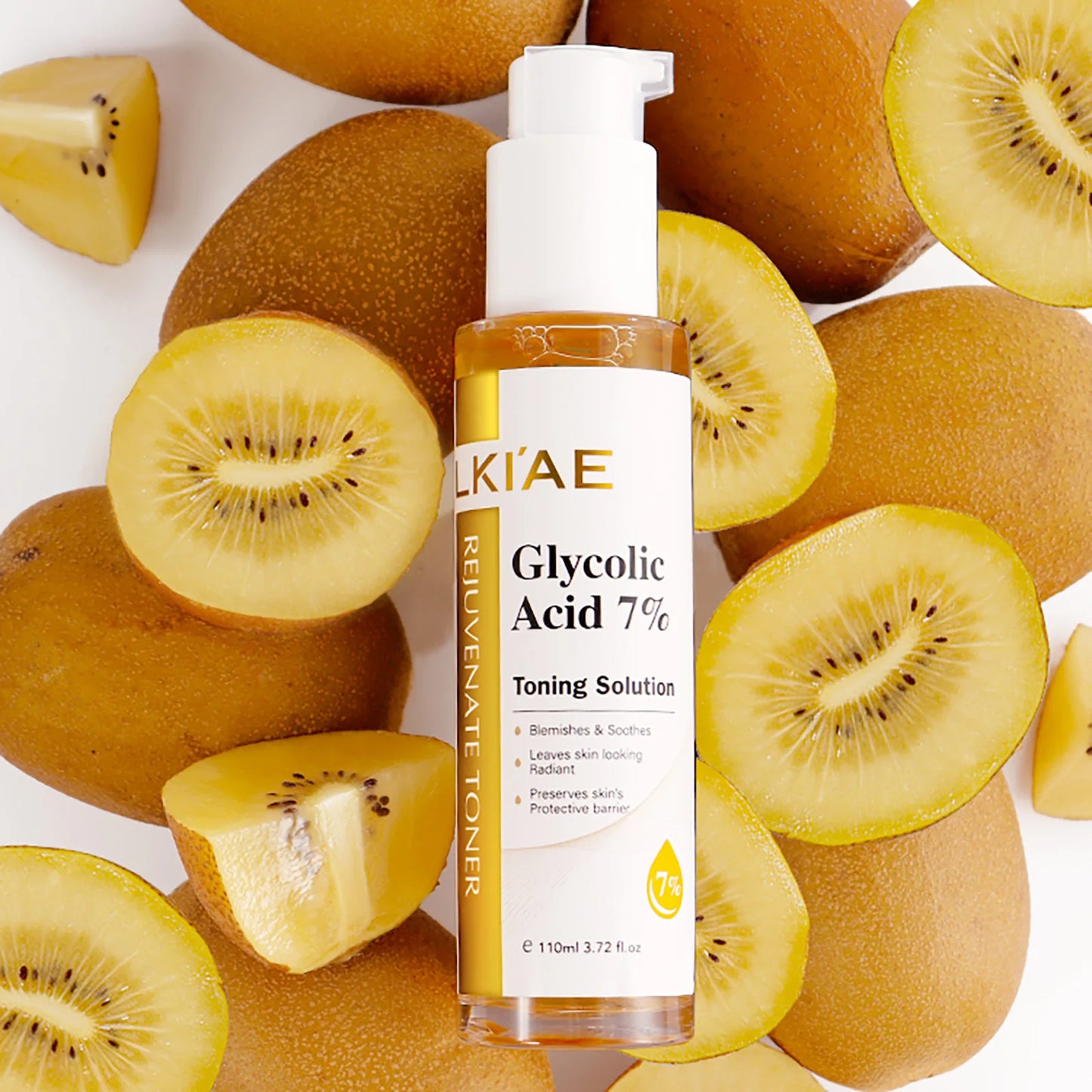 LKIAE Skin Brightener Set, Lightening, Hydration, Clean Stains, Remove Acne, Fine Lines, With Fruit Acid, Centella Asiatica