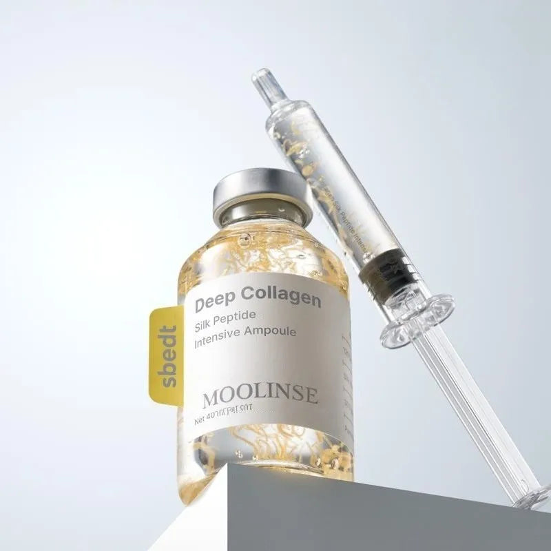 40ml Korean Silk Collagen Essence Serum Deep Peptide Intensive Revitalizing Face Cream.