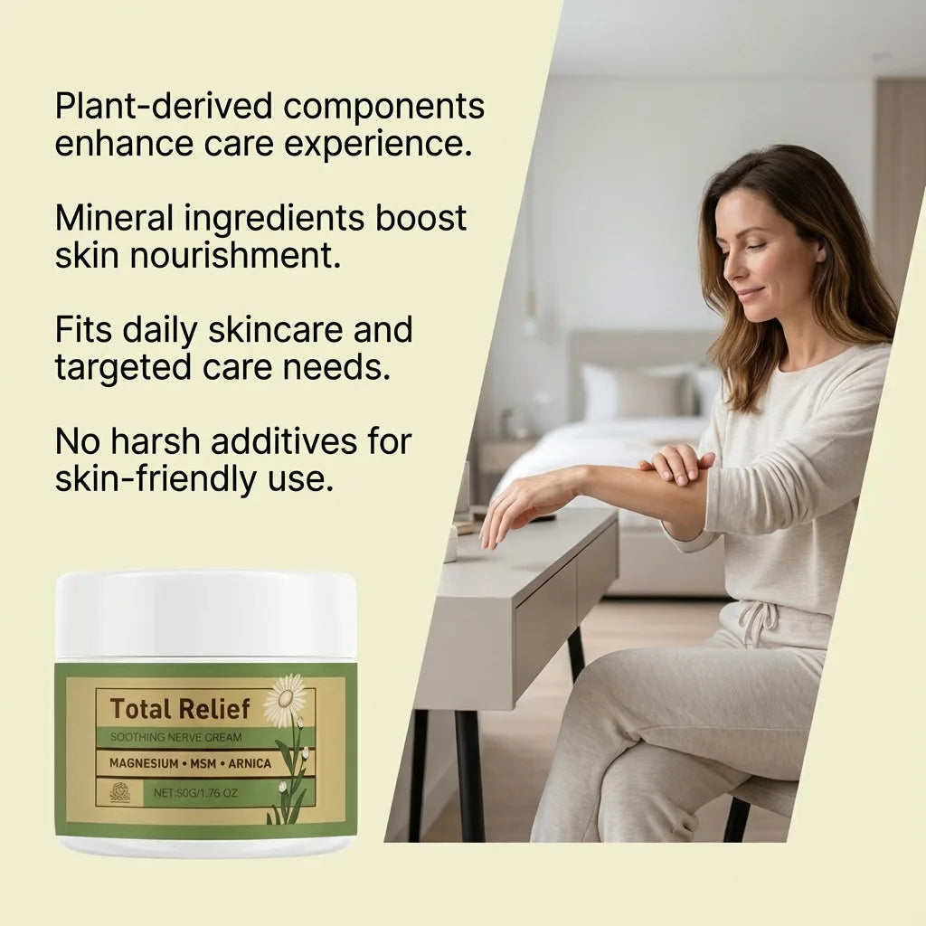 Body Care Cream - Gentle Natural Skin Care, Plant Extract Infused.