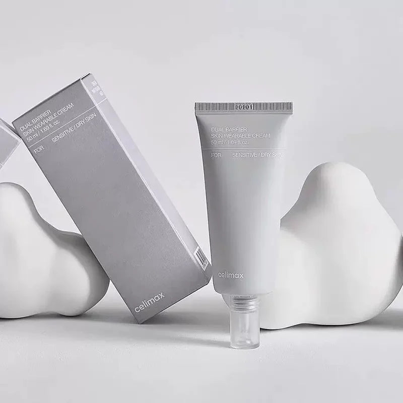 New Celimax Double Barrier Repair Cream 50ml Barrier-Soothing Toner 150ml Deep Moisturizing Refreshing Face Skin Care Products