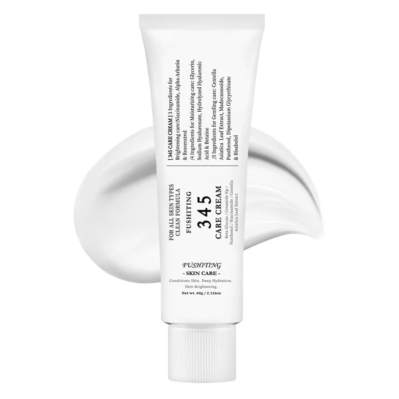 Korean 345 Face Cream Gentle Repairing Moisturizing Face Cream Strengthens Skin Barrier Effectively Improves Skin Imperfections