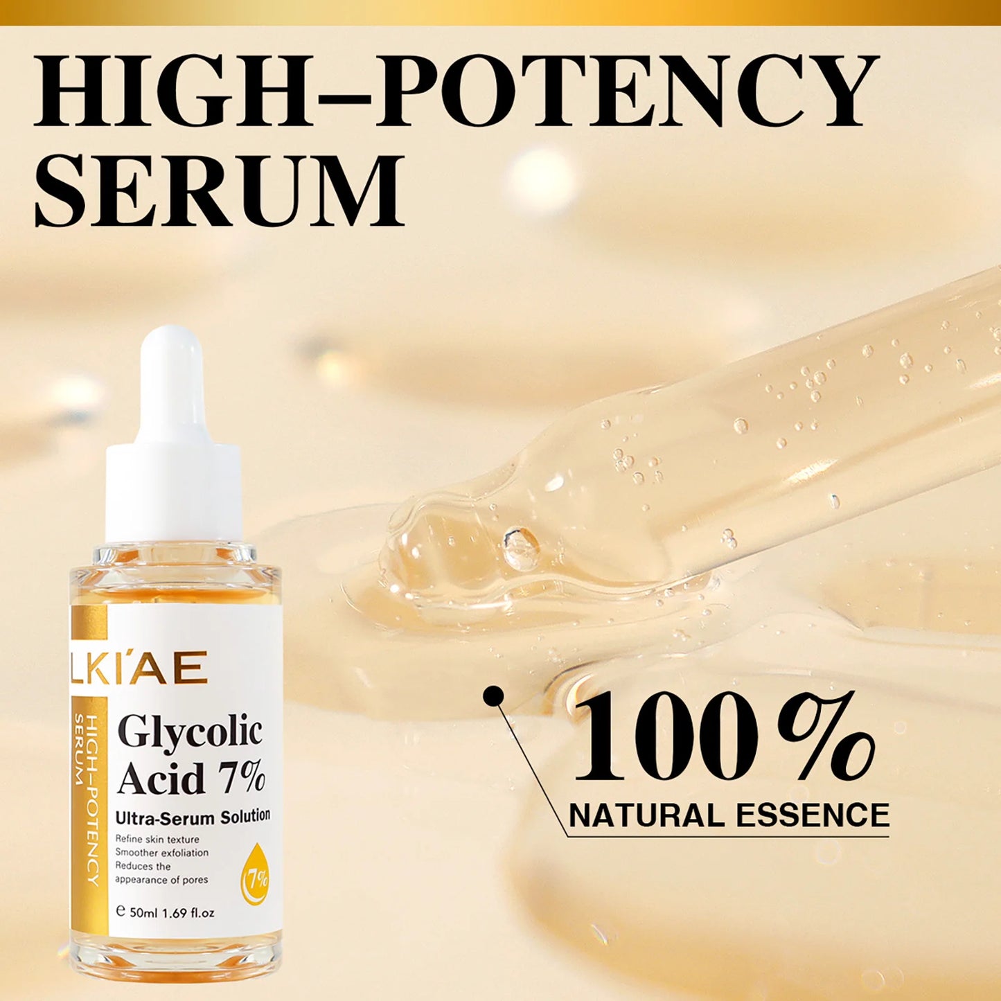 LKIAE Skin Brightener Set, Lightening, Hydration, Clean Stains, Remove Acne, Fine Lines, With Fruit Acid, Centella Asiatica
