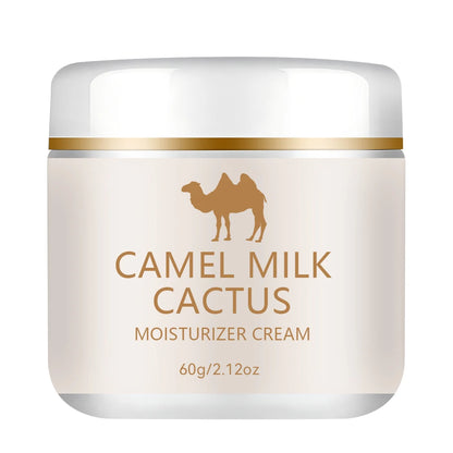 【Camel Milk & Cactus】Moisturizing Cream - 72-hour hydration, brightens skin.  Gentle formula for sensitive skin, universal beige
