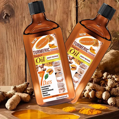Turmeric Skincare Essential Oil, with Moisturizing and Brightening Effects, Is Gentle.
