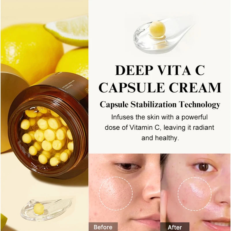 Vitamin C Capsule Moisturizing Cream Transparent Gel Tone-up Cream Niacinamide Gel Hydrating Glossy Filler Cream Korean Skincare