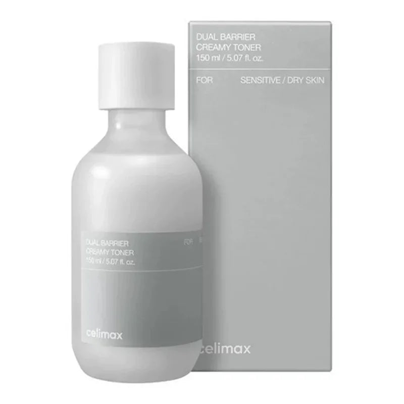 New Celimax Double Barrier Repair Cream 50ml Barrier-Soothing Toner 150ml Deep Moisturizing Refreshing Face Skin Care Products