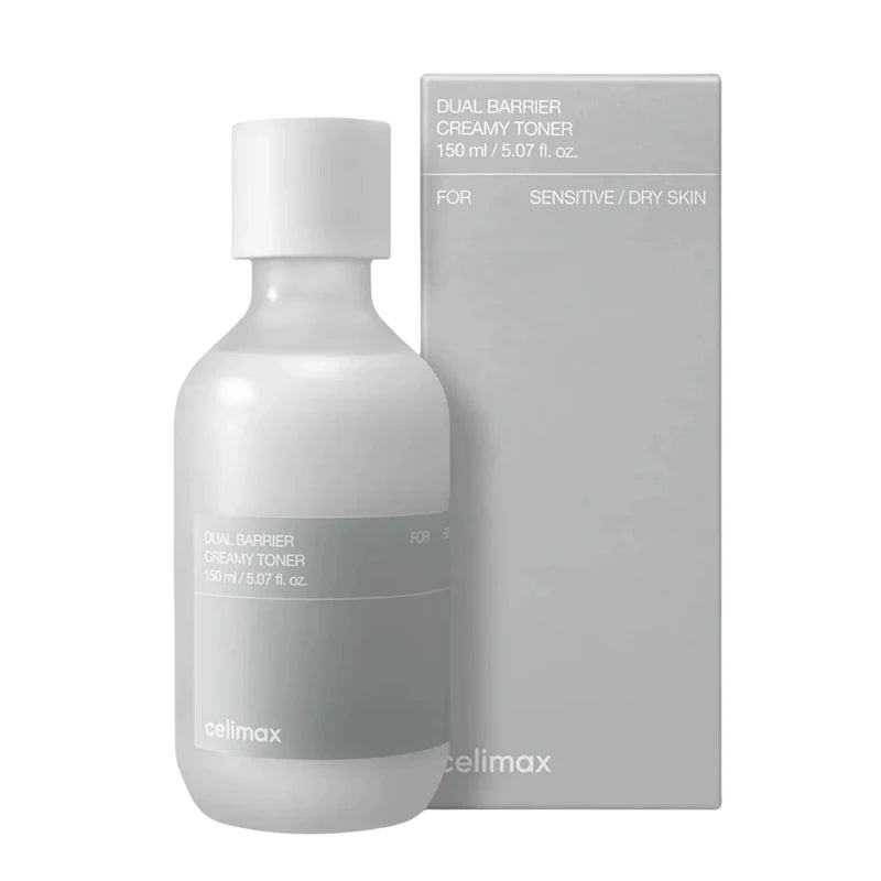 New Celimax Double Barrier Repair Cream 50ml Barrier-Soothing Toner 150ml Deep Moisturizing Refreshing Face Skin Care Products