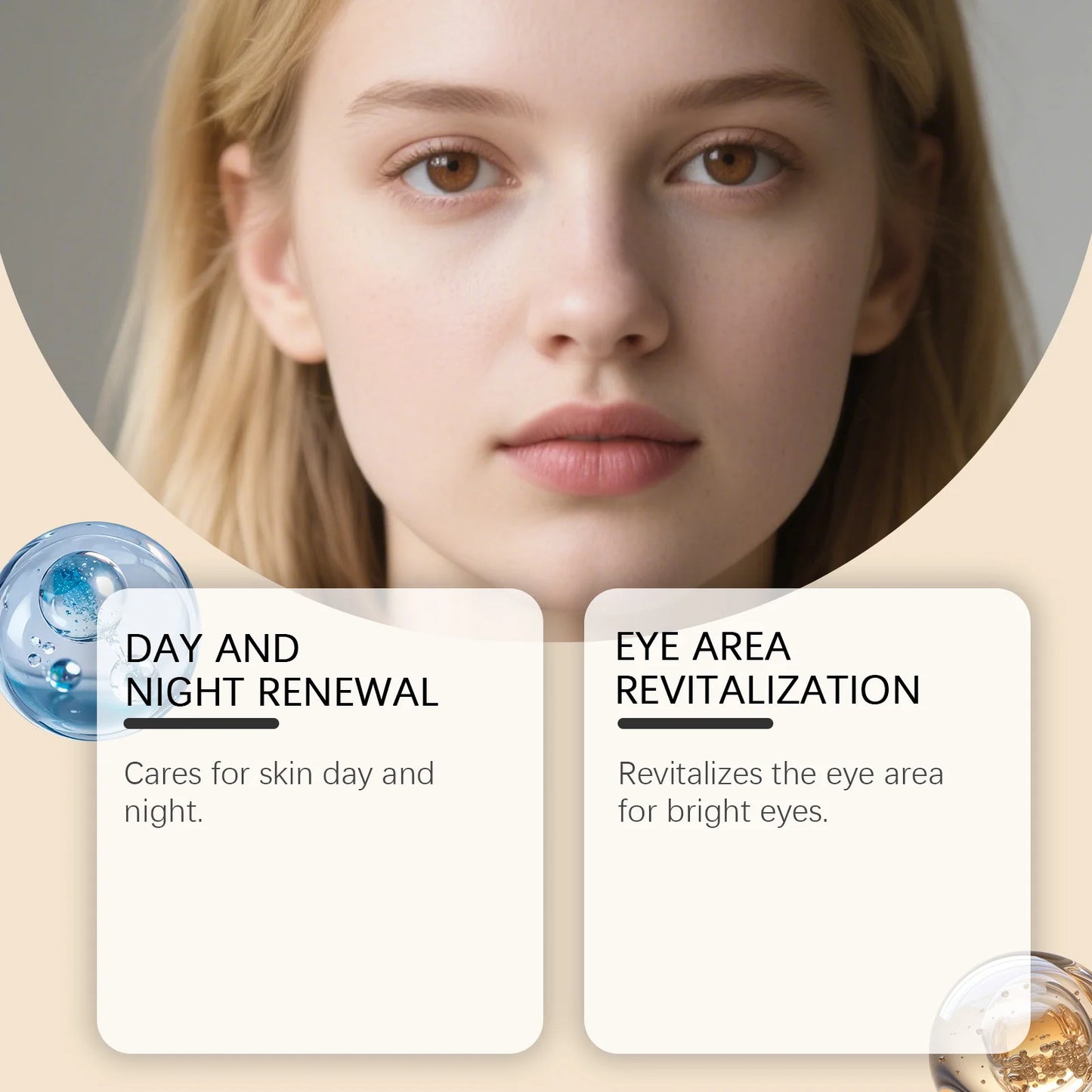 Multi-Functional Day and Night Set, Moisturizing and Hydrating, Skin Barrier Care, Suitable for Facial and Eye Area Day and Nigh