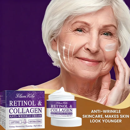 Anti-wrinkle cream provides nutrients to the skin, leaving facial skin smoother, more hydrated, and delicate.
