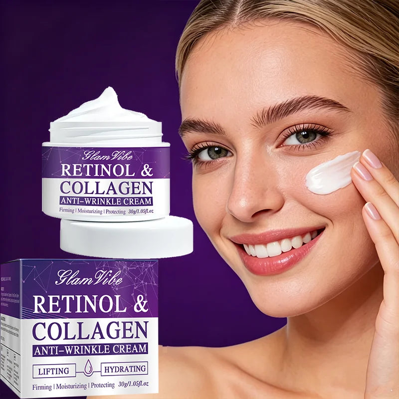 Anti-wrinkle cream provides nutrients to the skin, leaving facial skin smoother, more hydrated, and delicate.