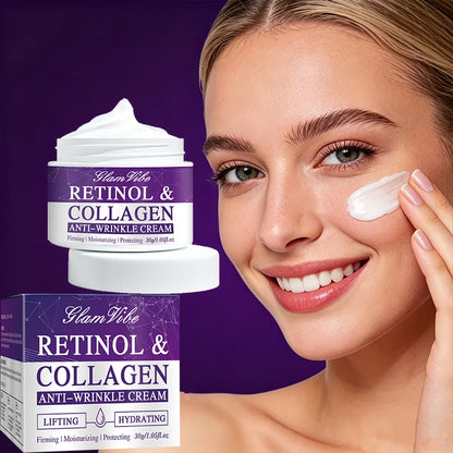 Anti-wrinkle cream provides nutrients to the skin, leaving facial skin smoother, more hydrated, and delicate.