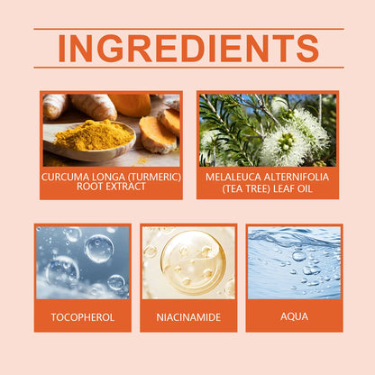 Turmeric Moisturizing Cream Brightens Skin Color Hydrating Nourishing and Moisturizing Skin Daily Gentle Care